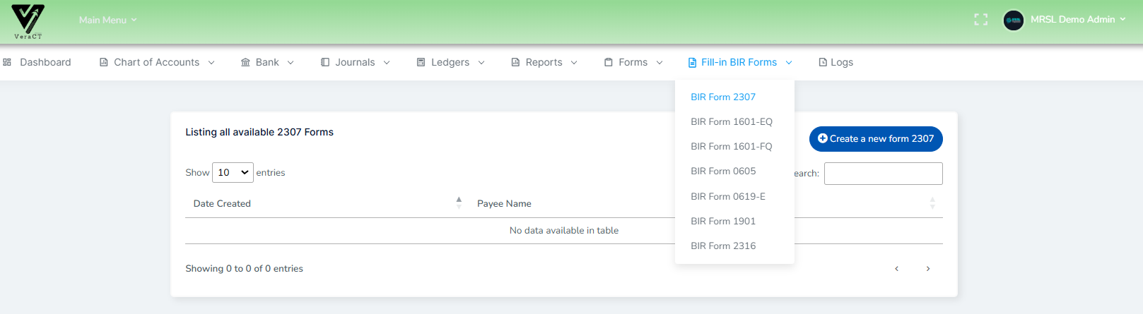 Sample Forms